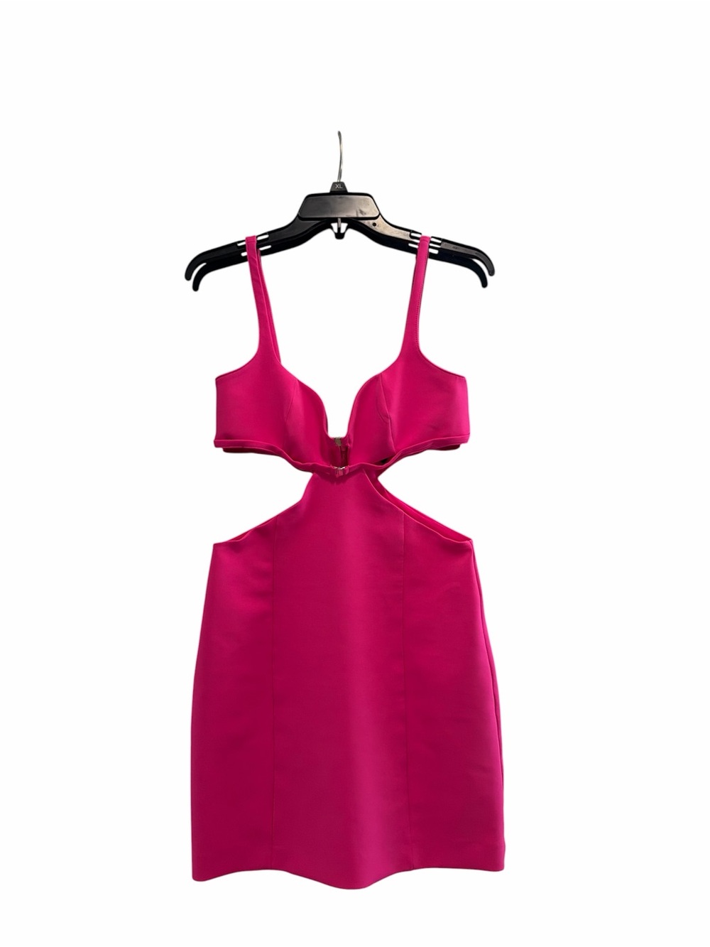 Zara Fuchsia Cutout Mini Dress